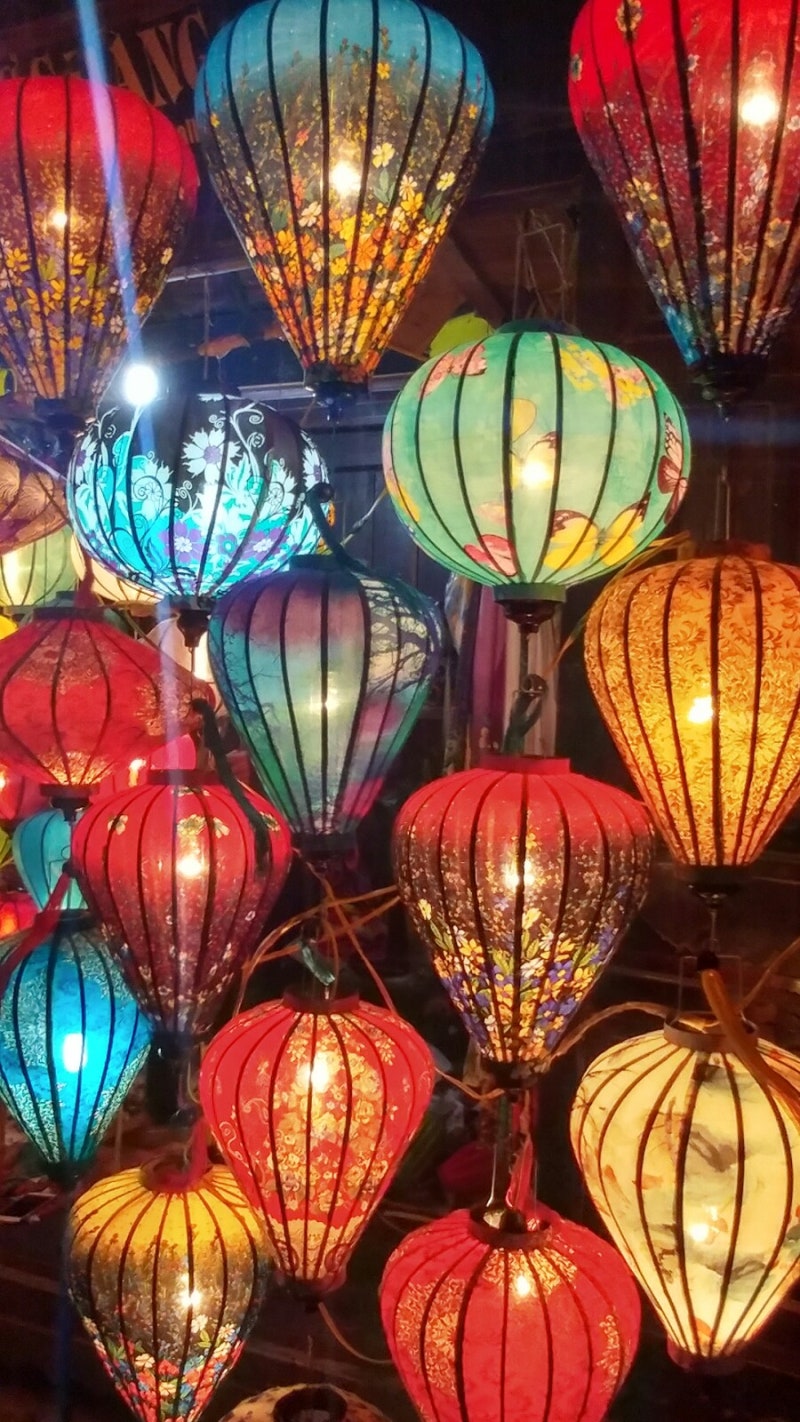 불을 밝힌 호이안 올드타운과 야시장 : 네이버 블로그