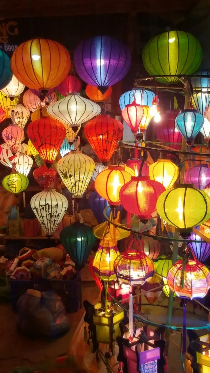 불을 밝힌 호이안 올드타운과 야시장 : 네이버 블로그