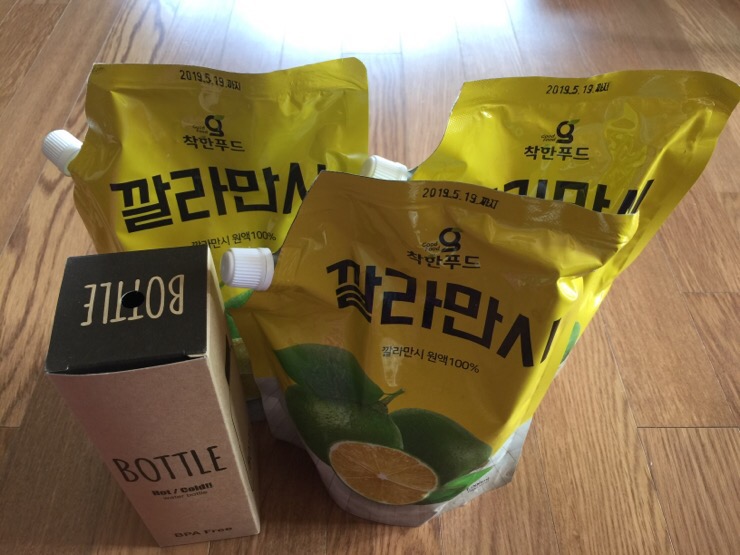  착한푸드 깔라만시 일주일 후기