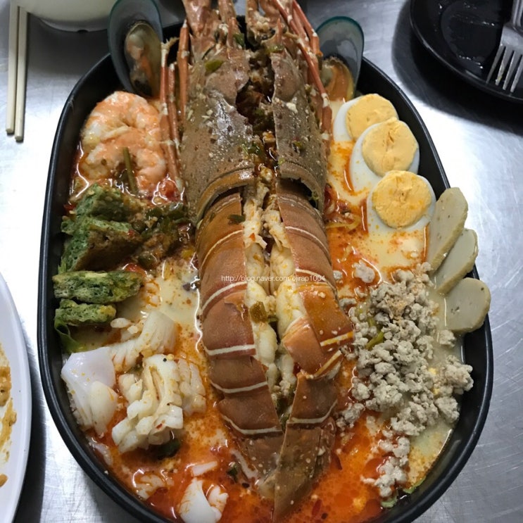  태국에 반하다 <랍스터라면>태국 파타야 구석구석 파타야맛집추천 /띠여우마하사뭇