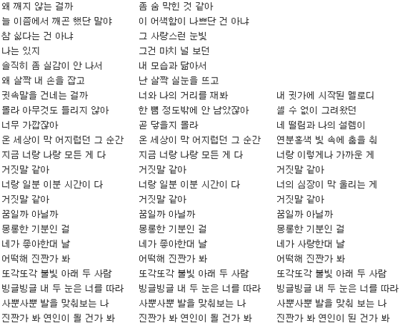컴백' 러블리즈, 한글사랑 '지금, 우리' : 네이버 블로그