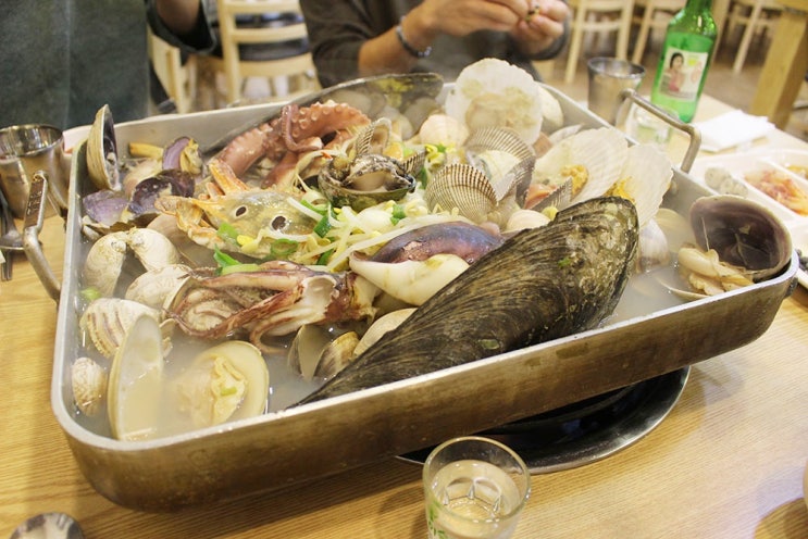  인천예술회관 맛집 :: 맛잡이해물천지에서 해물전골 먹고 왔어요!