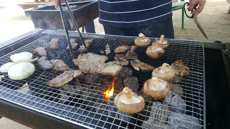  난지캠핑장으로 바베큐파티하러 야유회 갔어요