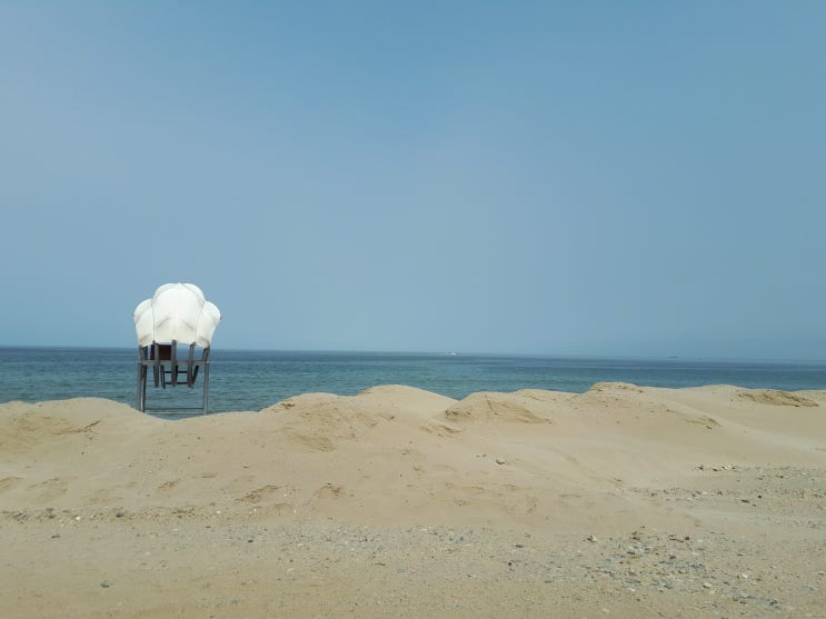  월포 해수욕장과 양촌리 호반골화로구이집