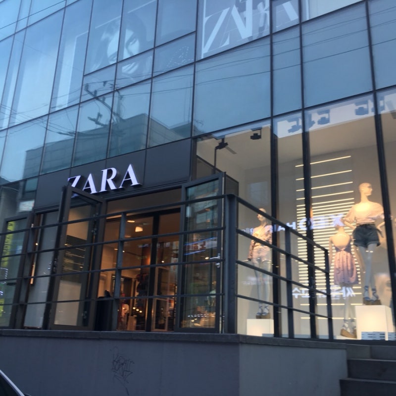 [홍대쇼핑] 홍대 자라매장 ZARA
