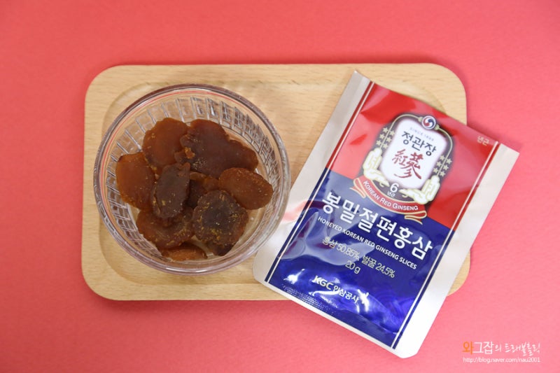 홍삼제품 정관장 봉밀절편홍삼 4