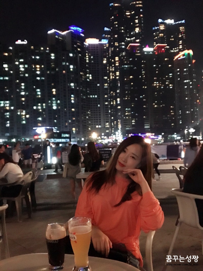 부산 해운대 더베이101 핑거스앤쳇 야경보면서 세계맥주먹기*.*