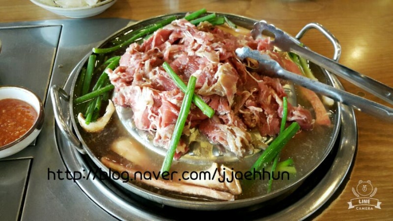방배동 장수원 불고기 메밀사리가 독특해