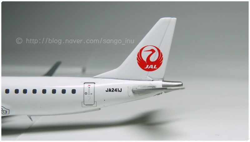 1:400 JCWings JAL J-AIR ERJ-190-100STD (JA241J)。 : 네이버 블로그