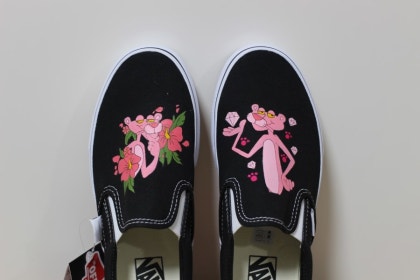 VANS Pink Panther Custom Painting N 152 VANS