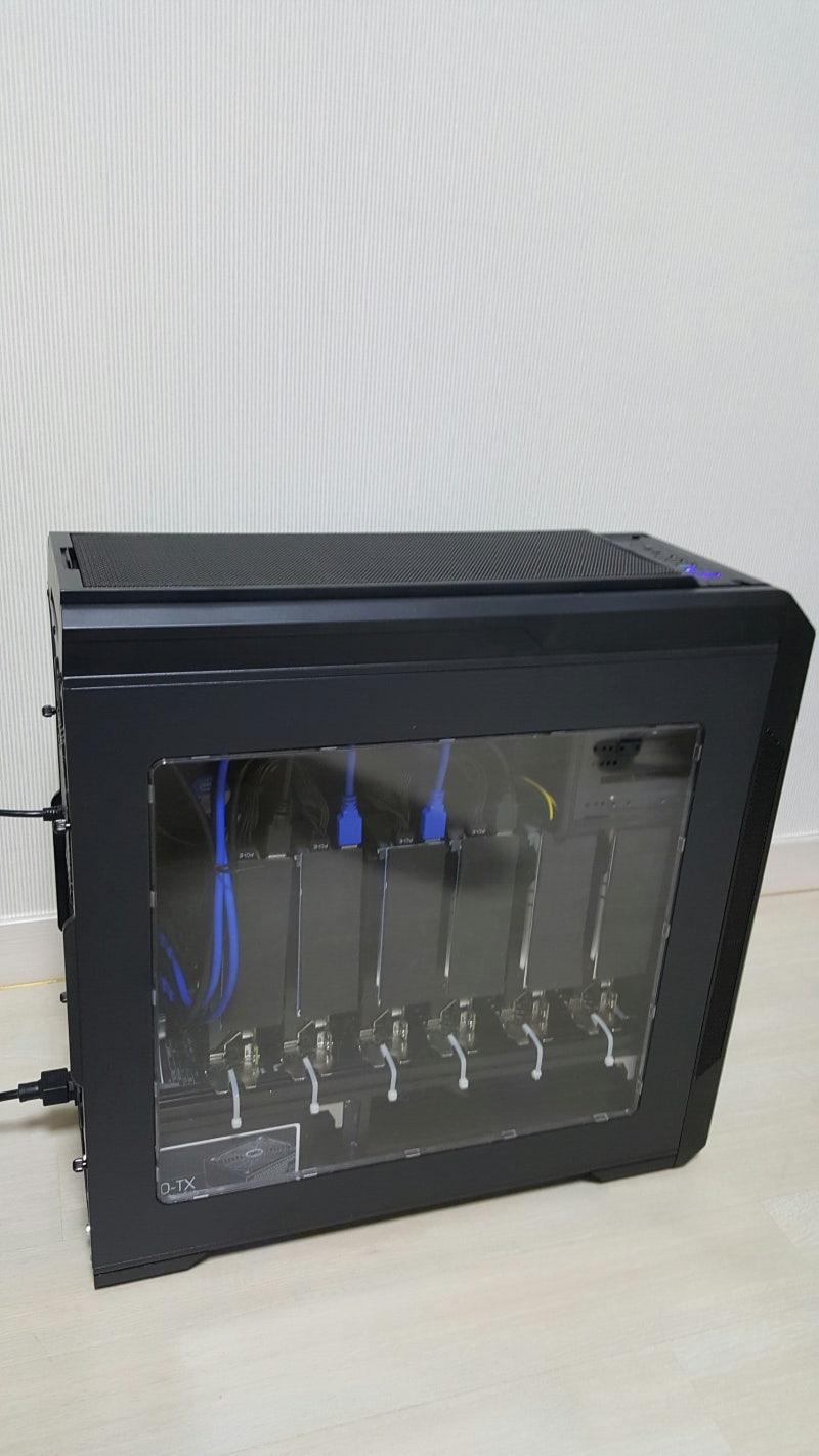 이더리움, 1050Ti 6way 채굴기 제작 : 네이버 블로그