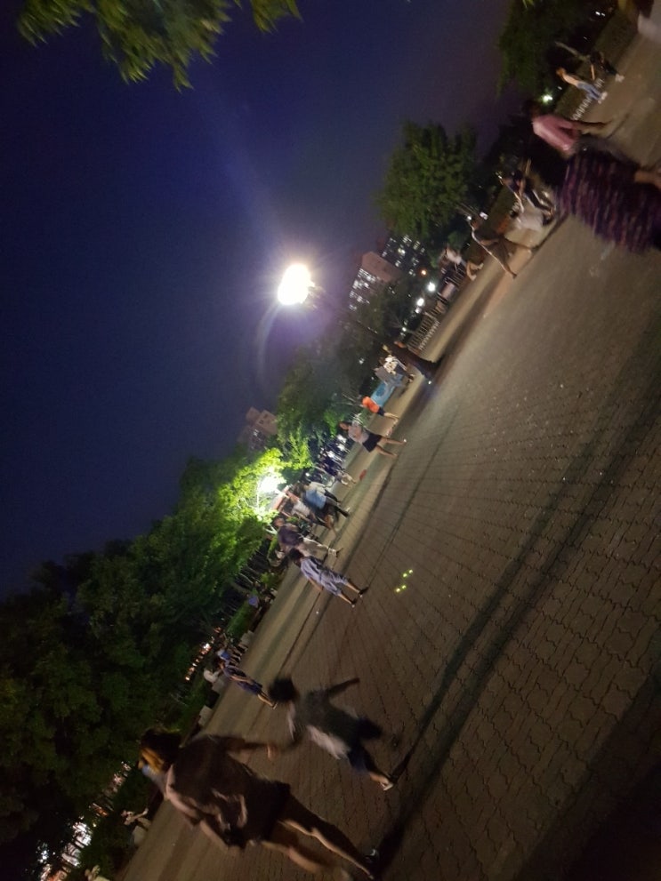  첨단 쌍암공원,드롭탑 고소한 단팥아이스탑