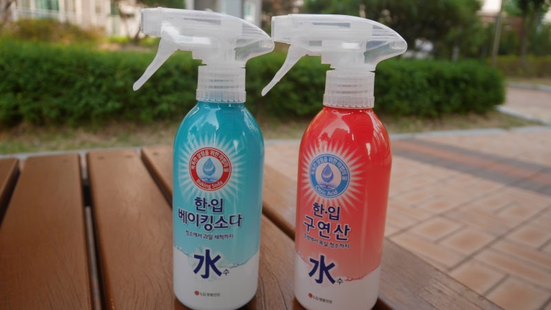 한 입 베이킹소다 수 / 구연산 수 _ 액체형 세정제로 더 편리해졌다!