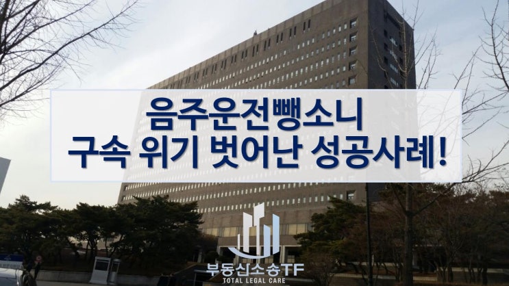  음주뺑소니처벌, 구속 위기 벗어난 성공사례 소개!