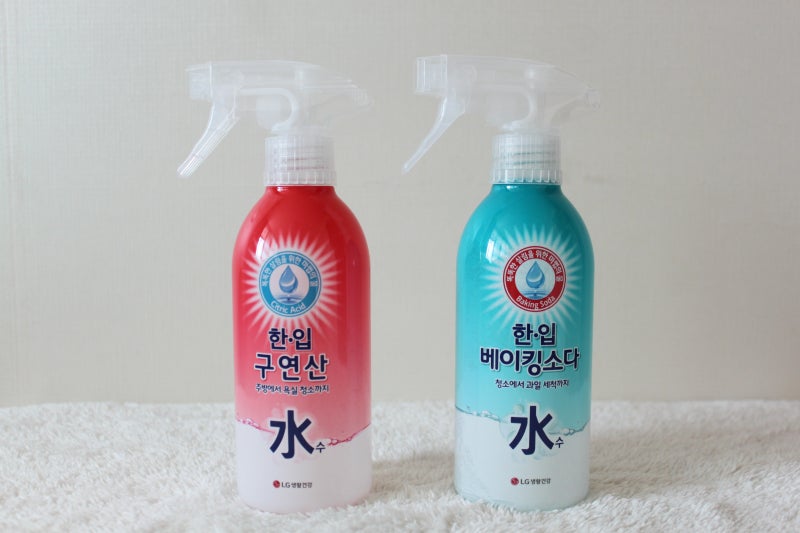 LG생활건강 한입 베이킹소다수/구연산수 간편해요