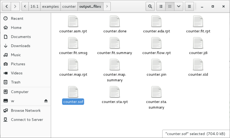 Quartus Prime Example project - Counter : 네이버 블로그