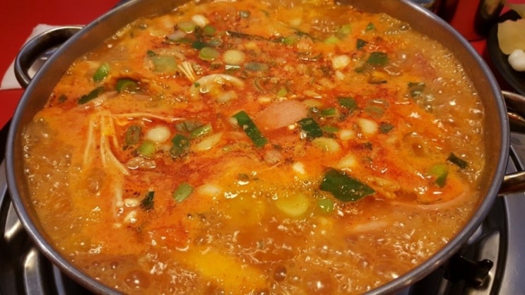  봉담 맛집 놀부 부대찌개 에서 한끼 뚝딱.. 