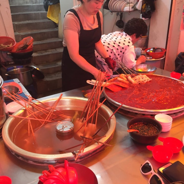  사직 국민시장 할매떡볶이