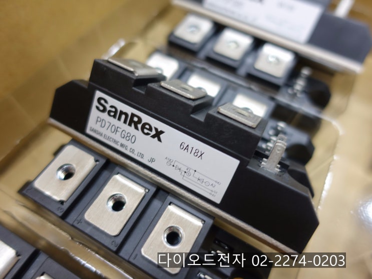  [특가판매] PD70FG80 / 일본 SANREX 정품 / PD70FG40 / 다이오드전자