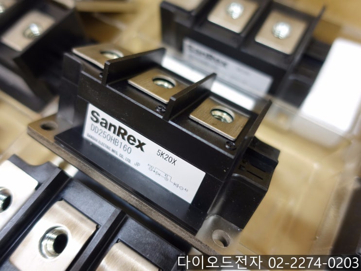  [특가판매] DD250HB160 / DD250GB80 / 일본 SANREX 다이오드모듈 / DIODE MODULE / 정품판매점 다이오드전자