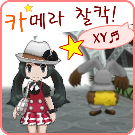  닌텐도 포켓몬스터 XY 카메라 사진 촬영