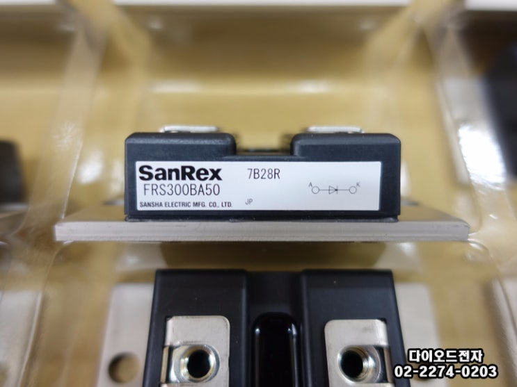  [특가판매] FRS300BA50 / FRS300CA50 / 고속다이오드 / 300A 500V / 일본 SANREX 정품