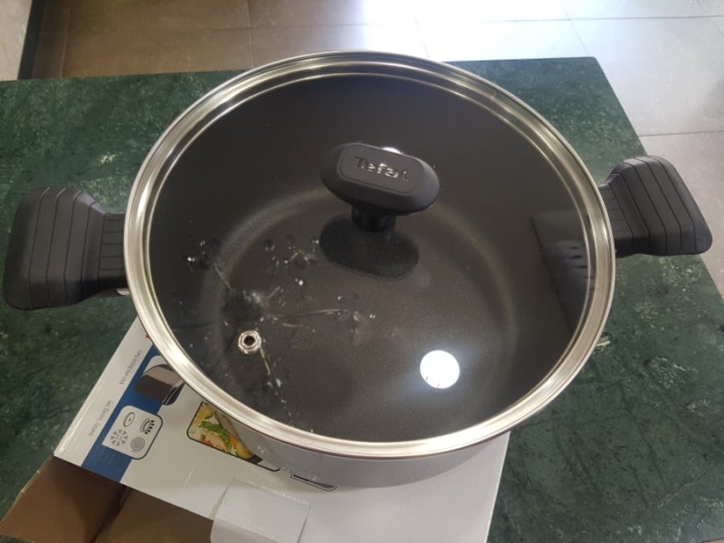 테팔 냄비,멀티뚜껑/쏘옵티말 티타늄코팅 냄비