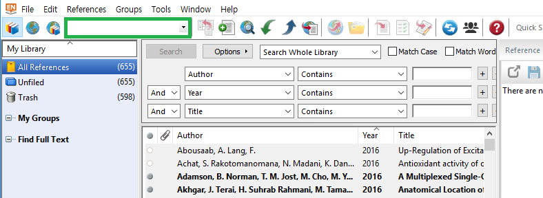 EndNote Excel 반출하기 : 네이버 블로그