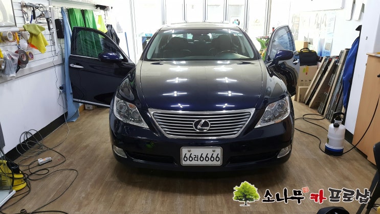  렉서스 LS460 인터페이스 탈착