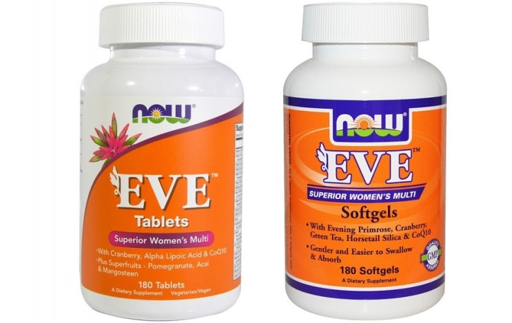  여성용 종합비타민 나우푸드 이브 소개 - Now Foods, EVE Superior Women's Multi