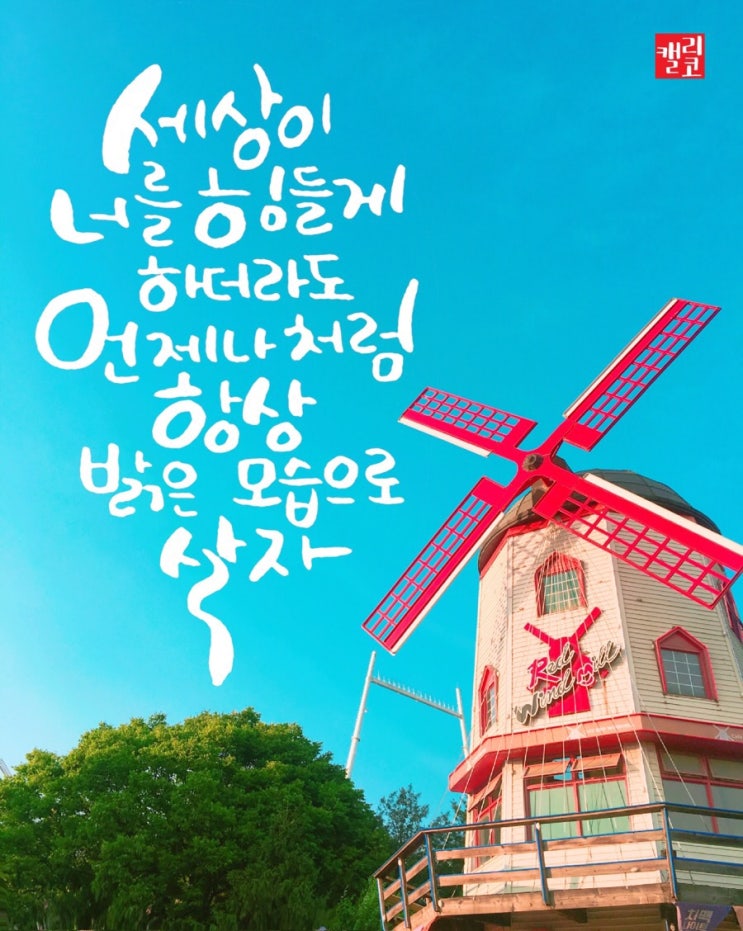  [가훈캘리] #13 아빠가 생각해 주신 가훈^^