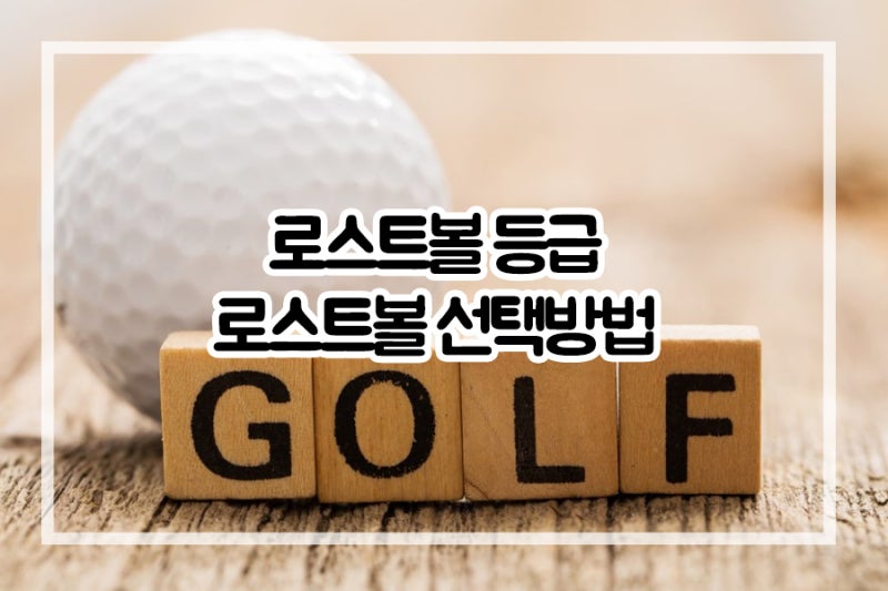 로스트볼 등급별 가격차이 알아보기