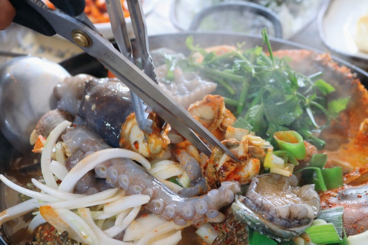  통영시청근처맛집 숙이해물탕은 사랑입니다..