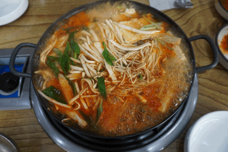  수지 풍덕천동 맛집, 점심 식사하기 좋은 - 시골손두부