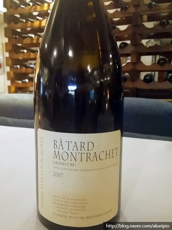  Pierre-Yves Colin-Morey, Batard Montrachet Grand Cru, 2007 (피에르 이브 꼴랭 모레이, 바타르  몽라셰 (몽하쉐))