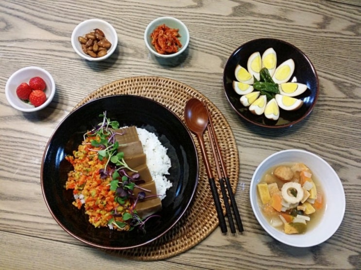 광주요 한상차림- 묵밥