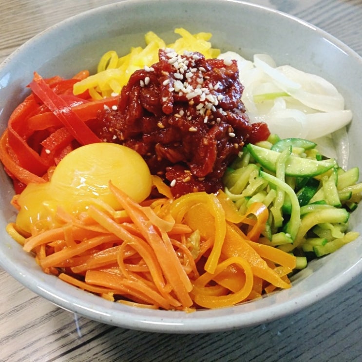  광주요 한상차림- 육회 비빔밥