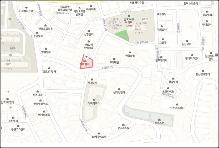  서래마을 고급빌라 신축 르가든9차 분양