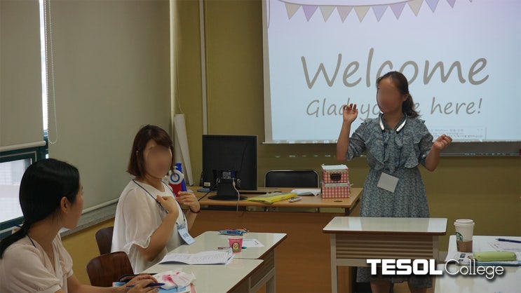  [테솔자격증/유아영어] 7월 주말기본반 마이크로티칭 현장!