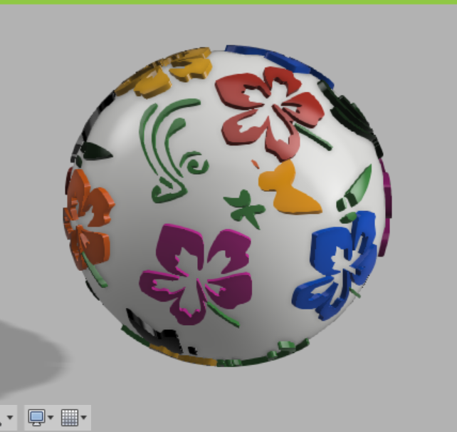 SVG 파일을 활용한  Flower Ball
