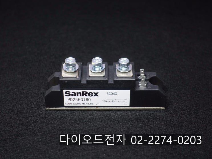  [특가판매] PD25FG160 / PD25FG80 / 일본 SANREX 정품 SCR 모듈