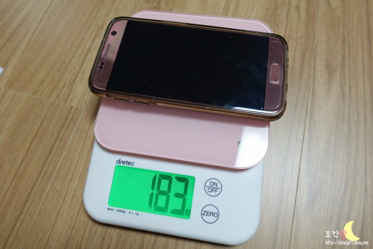 [드레텍] 핑크색 주방 저울 KS-514PK