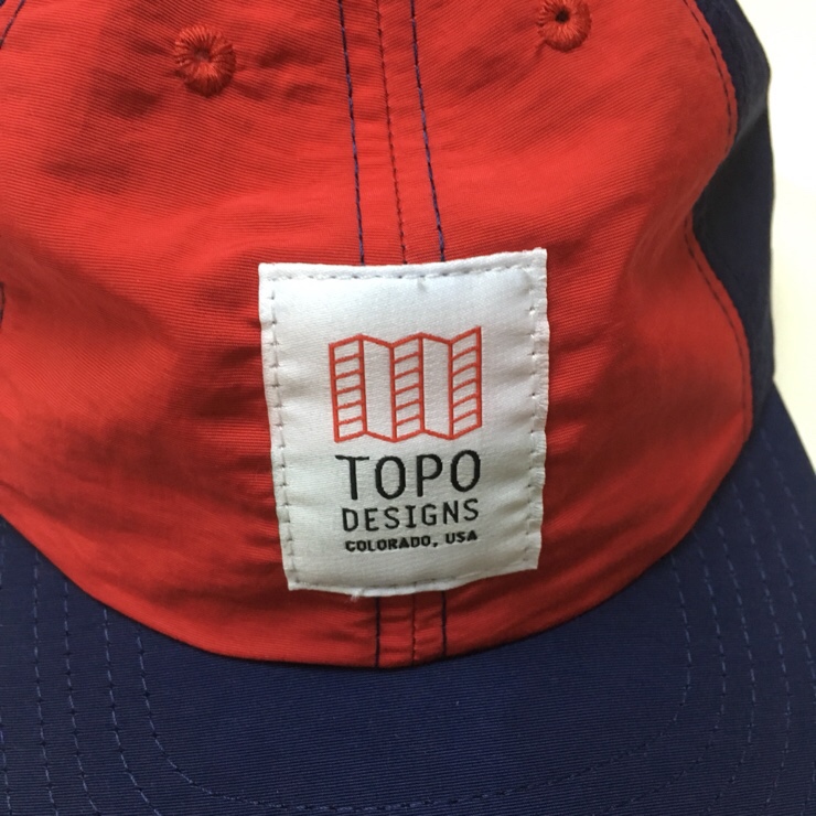  TOPO DESIGNS NYLON BALL CAP 토포 디자인 나일론 볼캡