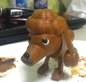 3D 프린터 강아지 완성~!!!