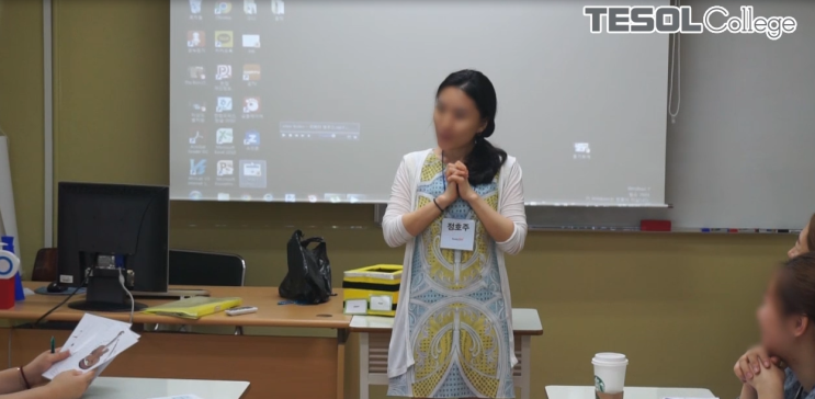  [테솔자격증/어린이영어] 주말기본반 수업시연 현장! May I borrow your pen?
