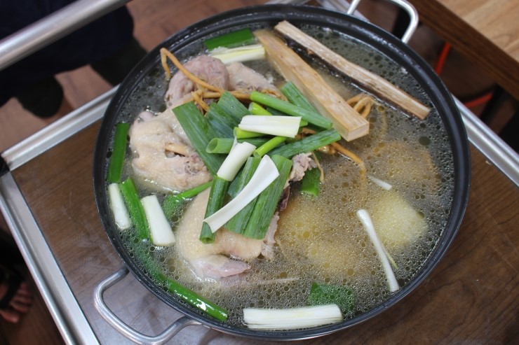  용인 한국 민속촌 맛집 가족모임 든든+ 이창노녹두삼계탕