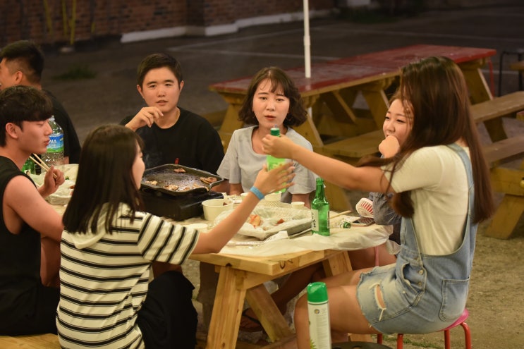  핫태핫태 후아유 강릉게스트하우스 파티 경포대 <17.7.14파티>