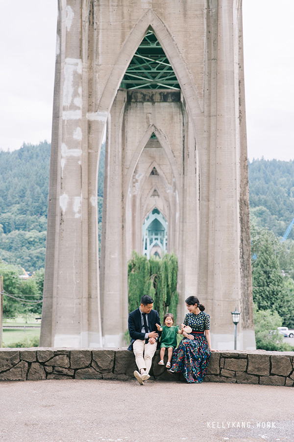  포틀랜드 가족 스냅 | Cathedral Park
