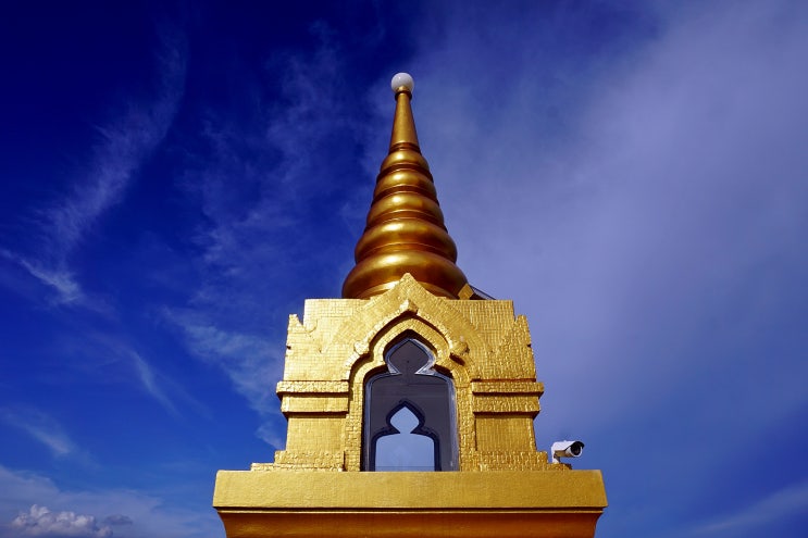  태국 자유여행 VI - 끄라비공항, 왓 싸켓(Wat Saket, 황금산사원)