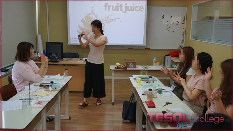  [테솔자격증/유아영어] 주말심화반 마이크로티칭 현장 대공개!